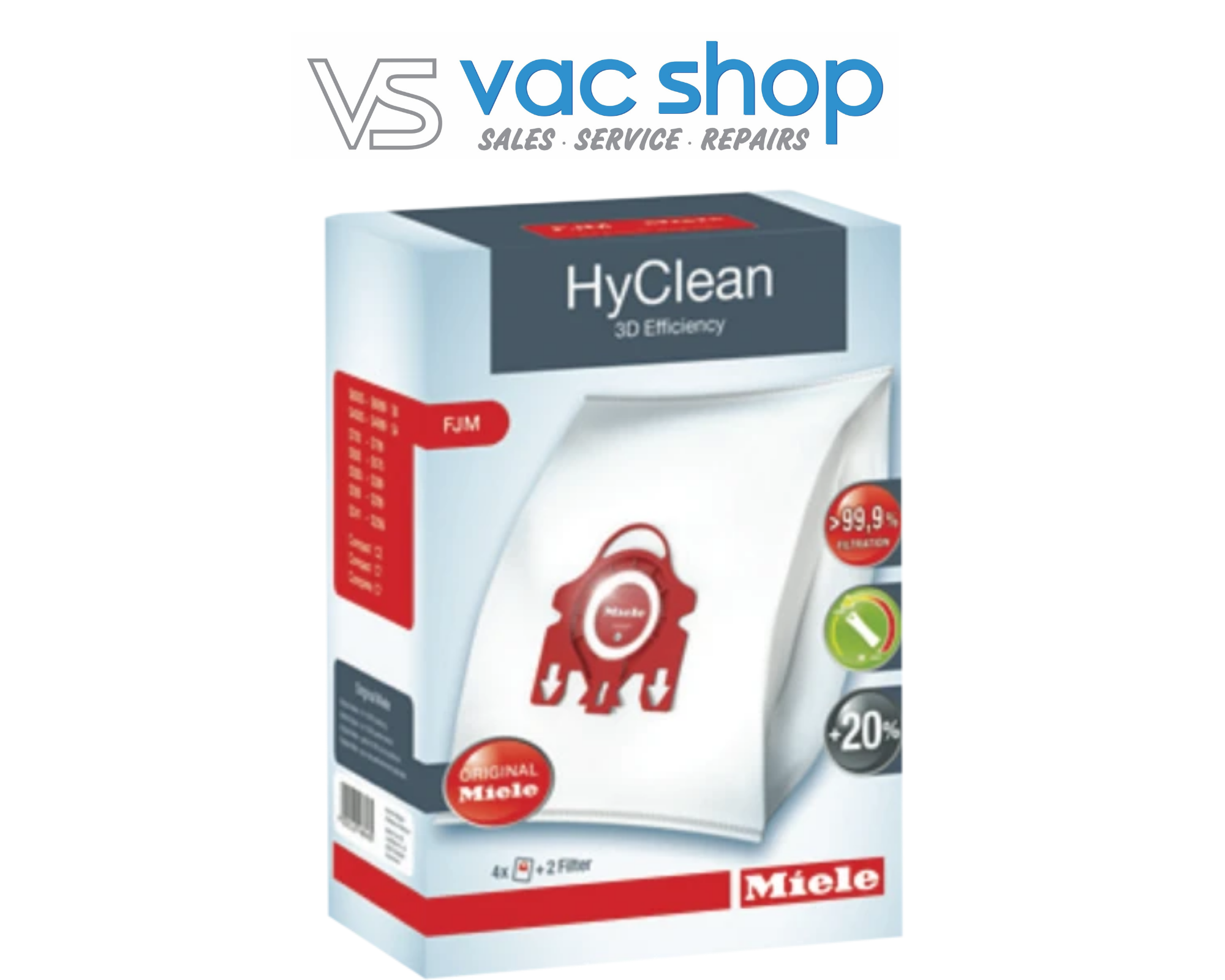 Miele vacuum bags hyclean best sale 3d efficiency